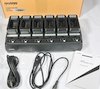Harris PRC-152 Radio battery charger New RF-5853-CH006 6-gang