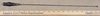 Antenna steel whip for 136-174MHz VHF High band 1/4-20 female thread on bottom