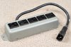 5-gang outlet strip with female cord adaptor