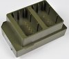 Brentronics battery charger adapter J-6588/P for PRC-148 MBITR Radios 5940-01-493-6751 one pin is missing on the battery side of one bay