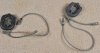 Hedset and mic for Selex or Selenia PRC-343 H4855 Radios in rough but working condition. Two shown in picture but selling qty 1