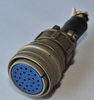 Harris Military Radio Connector Amphenol 28-12S cutoff