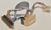 Harris RF-590 rear connector cable assembly 10073-6918 rev B 9005 K 00779
