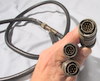 Harris PRC-138 to two OA-8990 Digital Message Device Y-Cable 10530-9870-04 Rev.C
