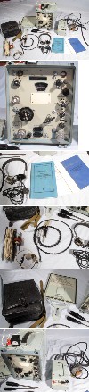 Russian P-323M R-323M 20-100MHz receiver w/ digital display, tons of extras, long wire, whip, spare parts, power supply, headset, accy case, extremely nice build, this is definitely a collectors radio.