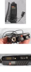 Racal 25 PRC-6894 Thales Analog and Digital VHF Handheld with Antenna and Modified Battery 136-174MHz, front panel programmable