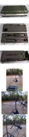 Trivec-Avant AV-2011 Large SATCOM Antenna with Case and Cable