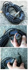 50 foot Audio Cable with PTT Switch