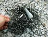 Antenna throw rope with lead weight