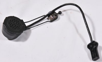 Military boom mic assembly