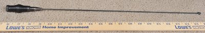 Antenna steel whip for 136-174MHz VHF High band 1/4-20 female thread on bottom