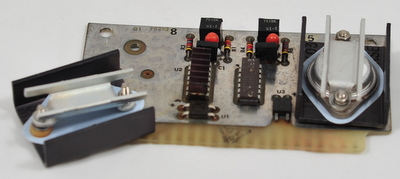 Watkins Johnson 8880 circuit card assembly 76210 power supply board missing 1 transistor