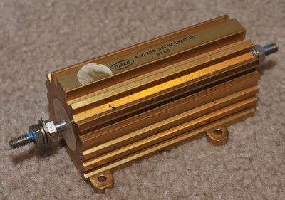 Dale 250Watt resistor RH-250 120Ohm 1%