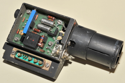 GRC-106 Driver Assy 502055 with tube but rotary contacts are bent up