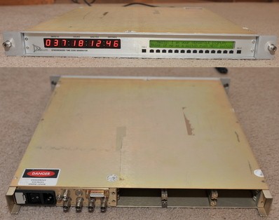 Datum Synchronized time code generator model 9790