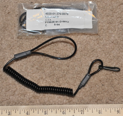 Racal NOS lanyard with clip for PRC-139