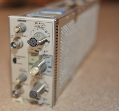 Tektronix 7A18 Dual Trace Amplifier plug-in