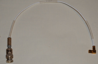 SMC (male) to BNC (male) patch cable