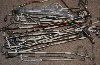 SMA (male) to SMA (male) hardline long patch cable random length