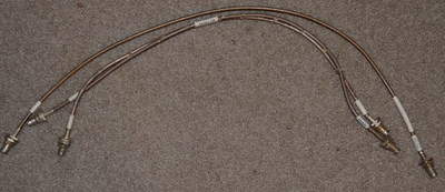 BNC (female) bulkhead to BNC (female) bulkhead patch cable random length