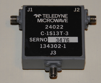 SMA Teledyne Microwave circulator