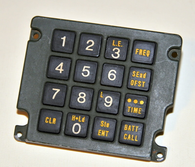 Sincgars assy a3012985-2 keypad assy