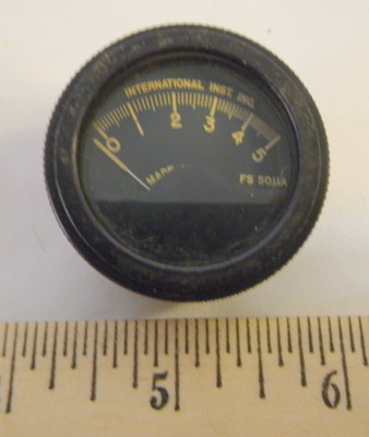 0-5 FS 50UA, Panel Meter