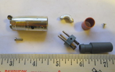 Audio Mic XLR-3-12C – 02QS28-0002, Connector