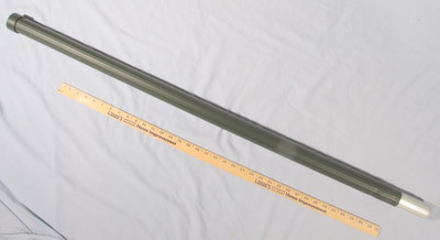 Antenna Mast Section, un-used Aluminum, Approx 2