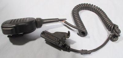 Motorola NMN6193C speaker mic , insulation is cut in two places on cable