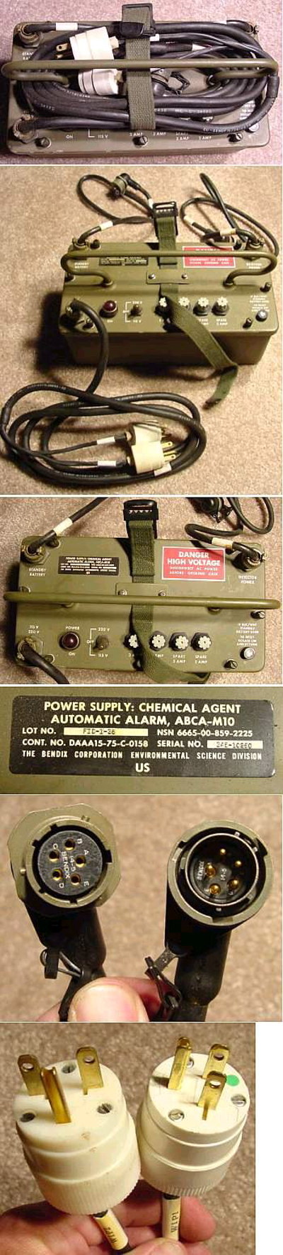 Military Chemical Agent Alarm Power Supply