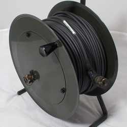 10-Conductor Cable on Reel over 260 feet long with connectors and caps un-used very nice.