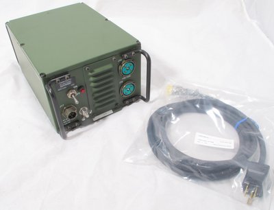 Harris RF-5051-PS001 AC Power supply with power cord for RF-5000 PRC-138 Falcon II Falcon III etc 12045-4001-01 un-used