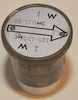 Bird wattmeter slug 1W 105-120MHz