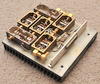Amplifier Assembly with TRW transistors, mounted to heat sink 00724-18-00270-001