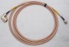 Harris PRC-117F RF X-wing Antenna high angle to VAU (J7) cable 15 feet new N elbow to BNC 11080-3934-A015