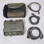 Metravib R.D.S. Diam Gunshot detection system with case, PC cable, microphone cable, and power cable