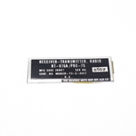 Name Plate PRC-75 RT-976A