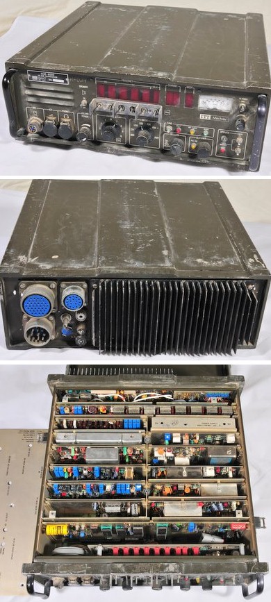 ITT Mackay MSR-8000 Military HF Transceiver. 125 Watts un-tested