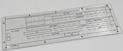 Watkins Johnson 8880 circuit card cover