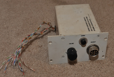 Old style headset volume control