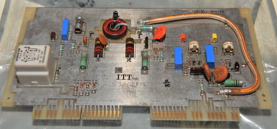 ITT Mackay radio circuit card ALC / ACC D-W 601248-536-001