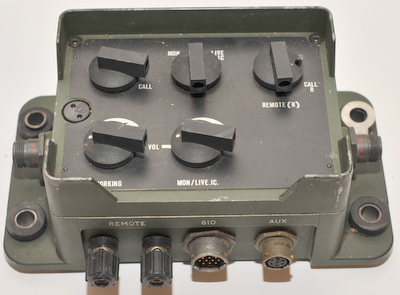 Racal BCC 606 Crewman / remote intercom unit