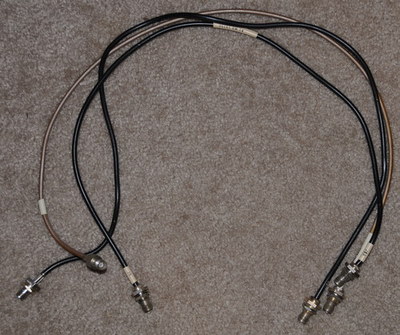 TNC (female) to TNC (female) bulkhead patch cable random length