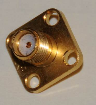 SMA (female) bulkhead solder 2