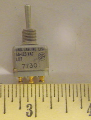 MS 27717-21 5A-125-VAC, Switch