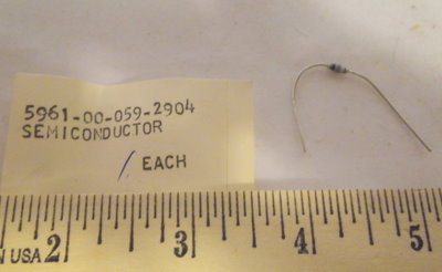 PN 5L5532-402-38 – 5961-00—59-2904—DIODE, Semiconductor