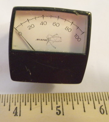 0-100 MURPHY AM1, Panel Meter