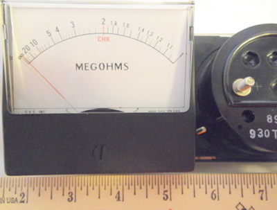 6625-00-264-5457—PN 360TP583C—MULTIMETER, Panel Meter