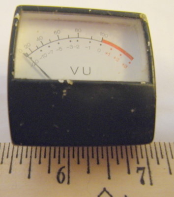 0-100 VU   AM-1, Panel Meter